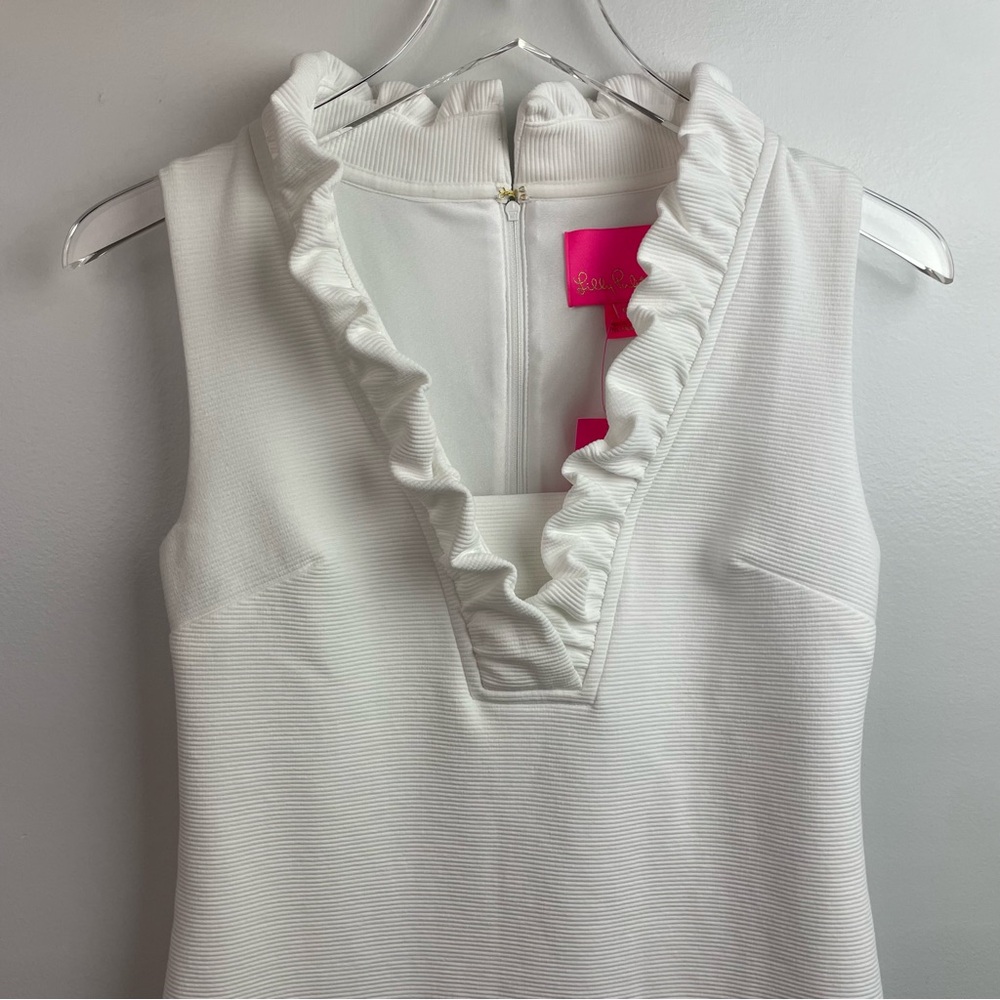 Lilly Pulitzer White Tisbury Shoft Dress NWT - Picture 5 of 12